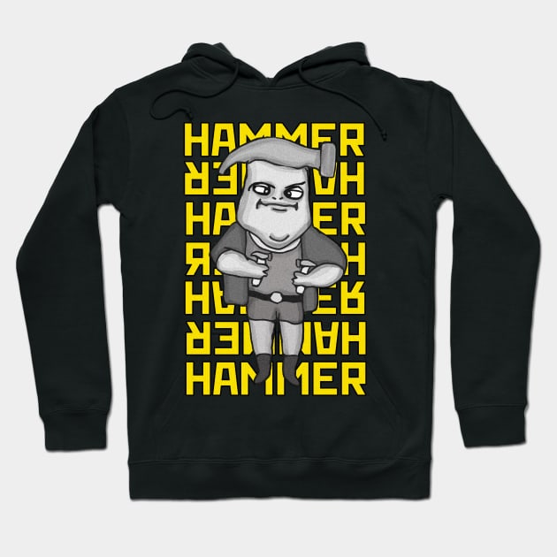 HAMMER Hoodie by BEAVERNIGHT